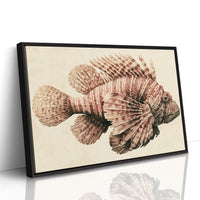 Lionfish in Antique Sepia