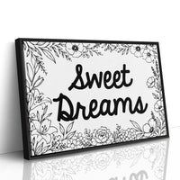 Sweet Dreams Botanical Line Art