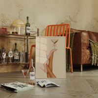 Pink Stilettos Serve Martini Magic