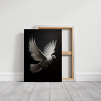 Flight Against Midnight's Canvas