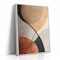 Curves Dance In Terracotta Light