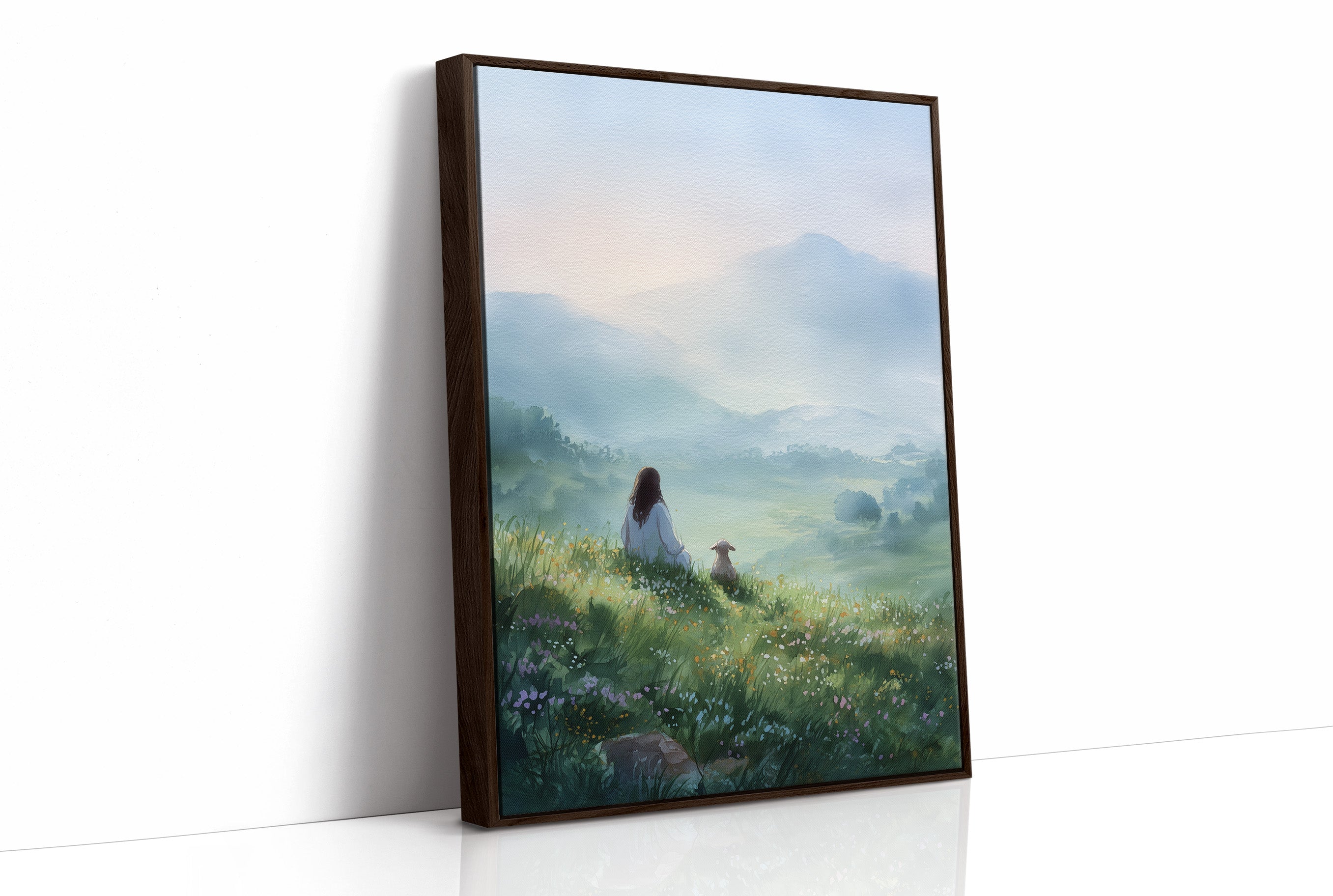 Meadow Mornings With Loyal Friend