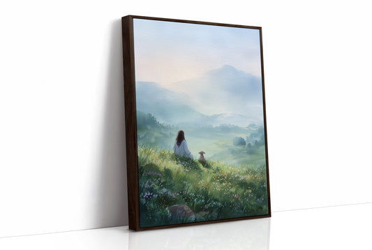 Meadow Mornings With Loyal Friend