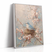 Nestled Among Blossoms