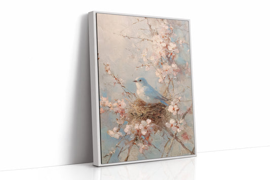 Nestled Among Blossoms