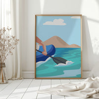 Paddle Through Mountain Lake Serenity