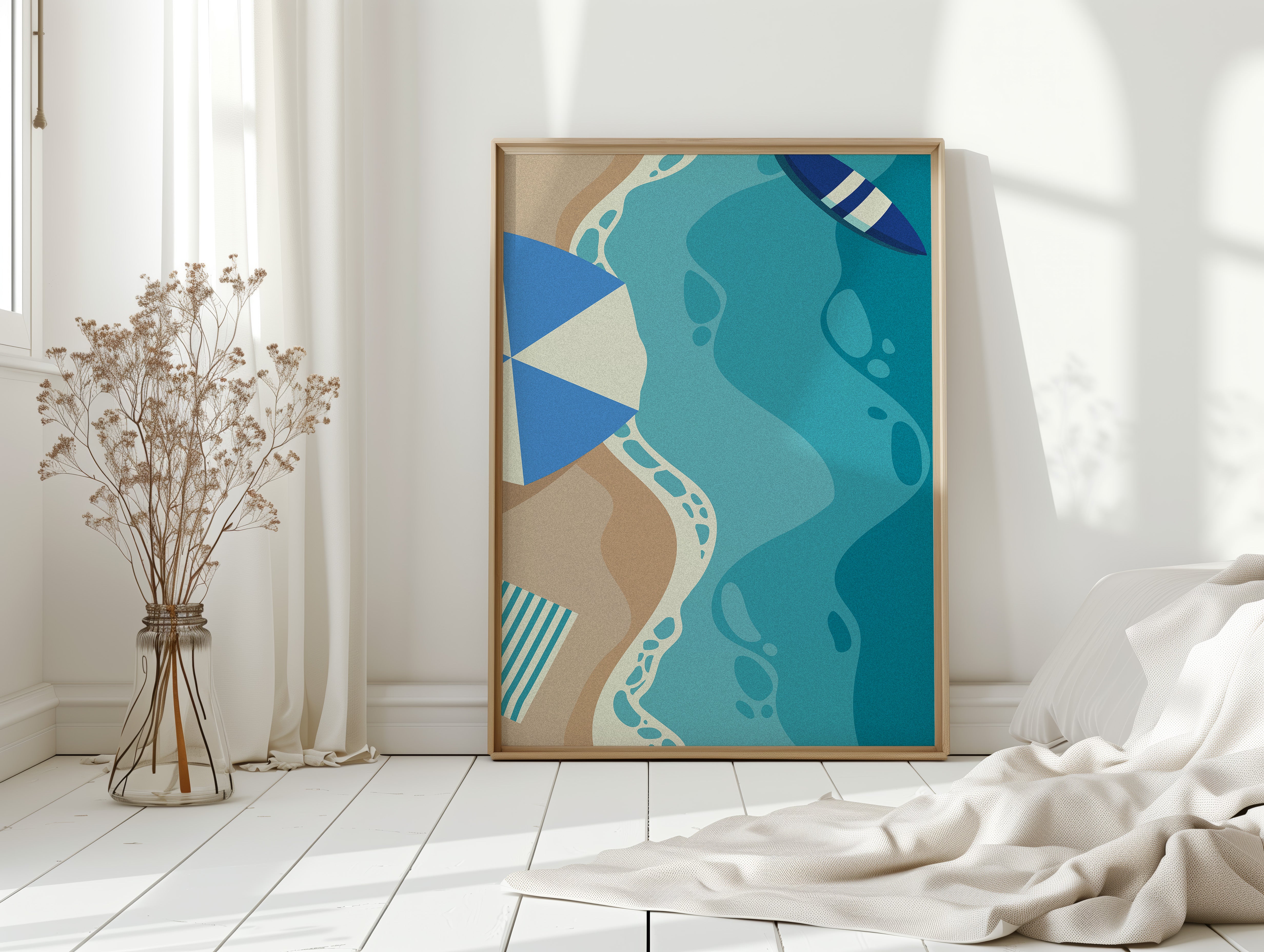 Footprints Along Turquoise Shorelines Dance