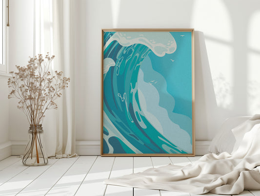 Tides Dance Their Turquoise Symphony