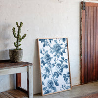 Cerulean Blooms in Quiet Spaces