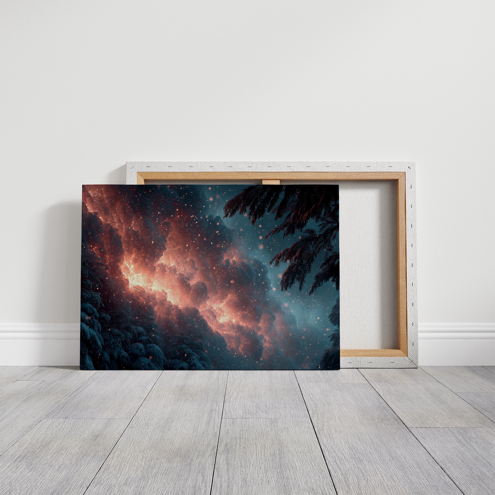 Winter Nebula Above the Pines