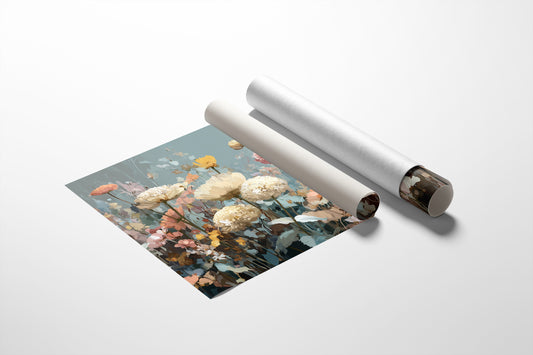 Where Petals Bow to Quiet Air