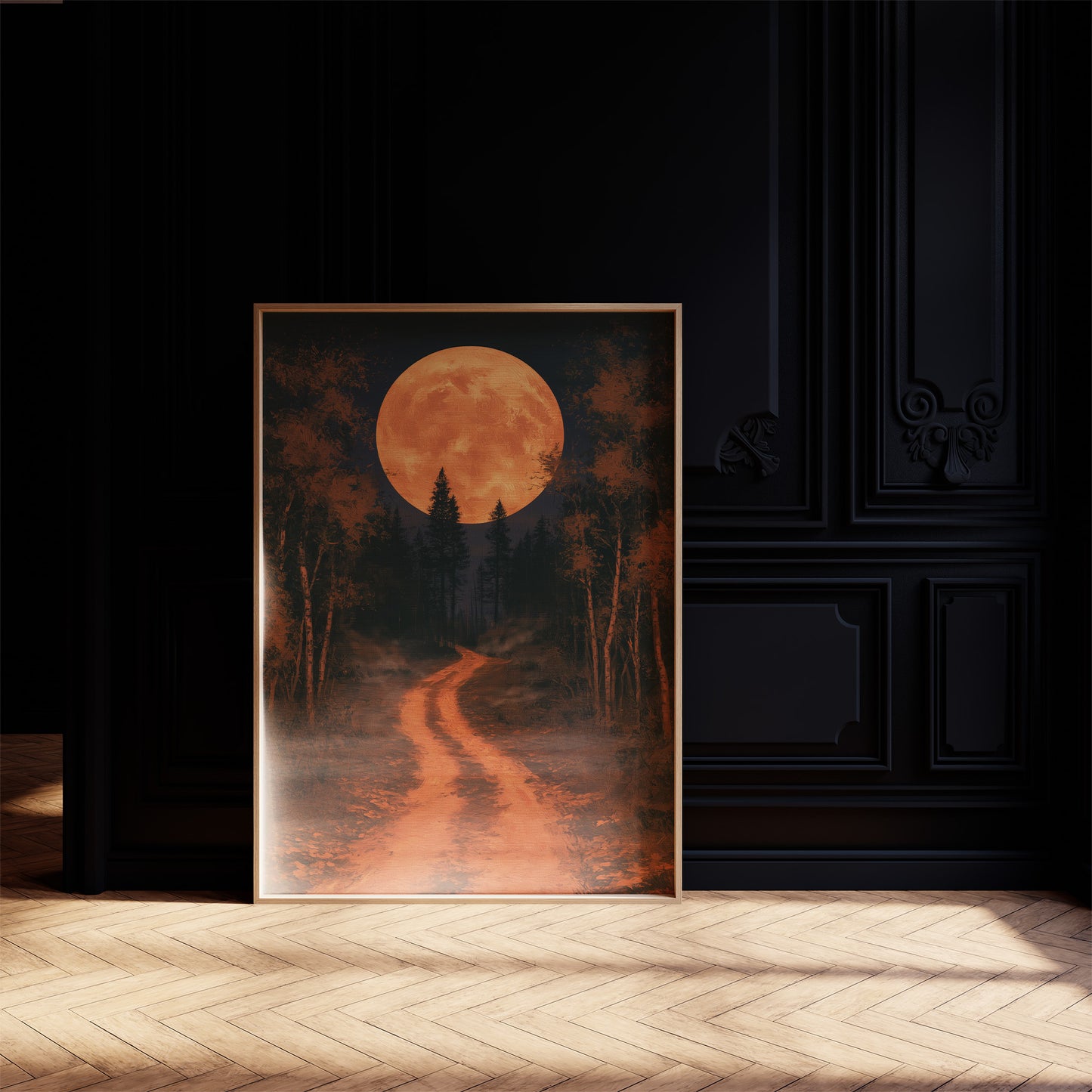 The Path Beneath the Harvest Moon