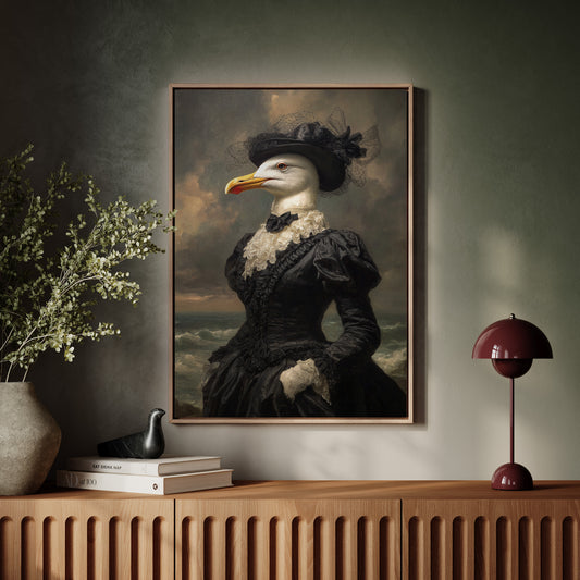 Elegance of the Ocean's Muse