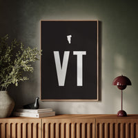 Letters Stand Bold Against Night