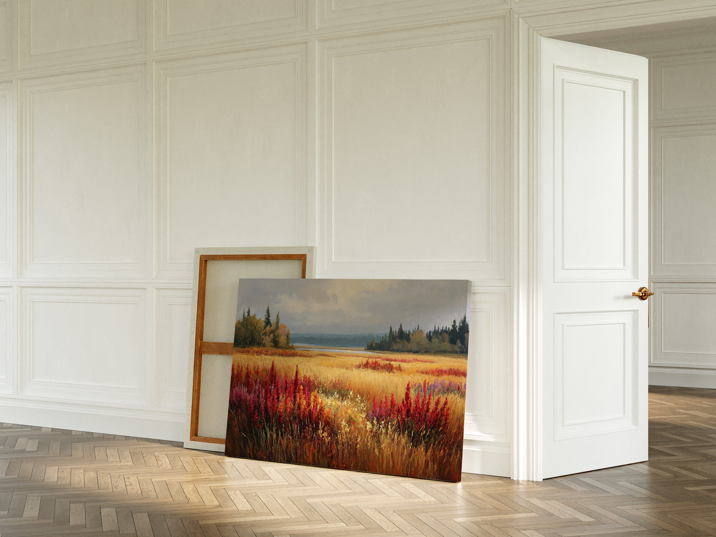 Crimson Meadows Paint October's Song