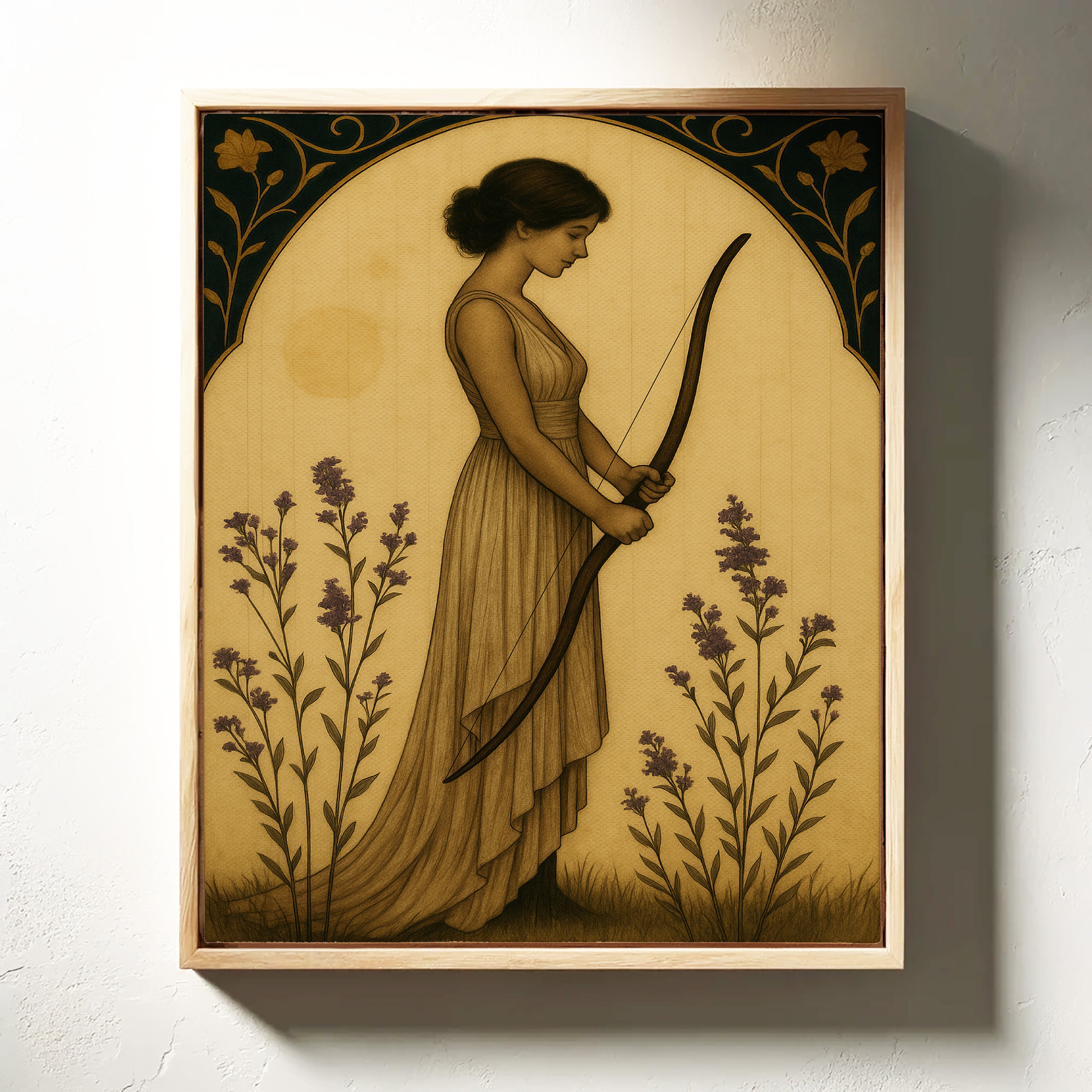 Archer Maiden in Lavender