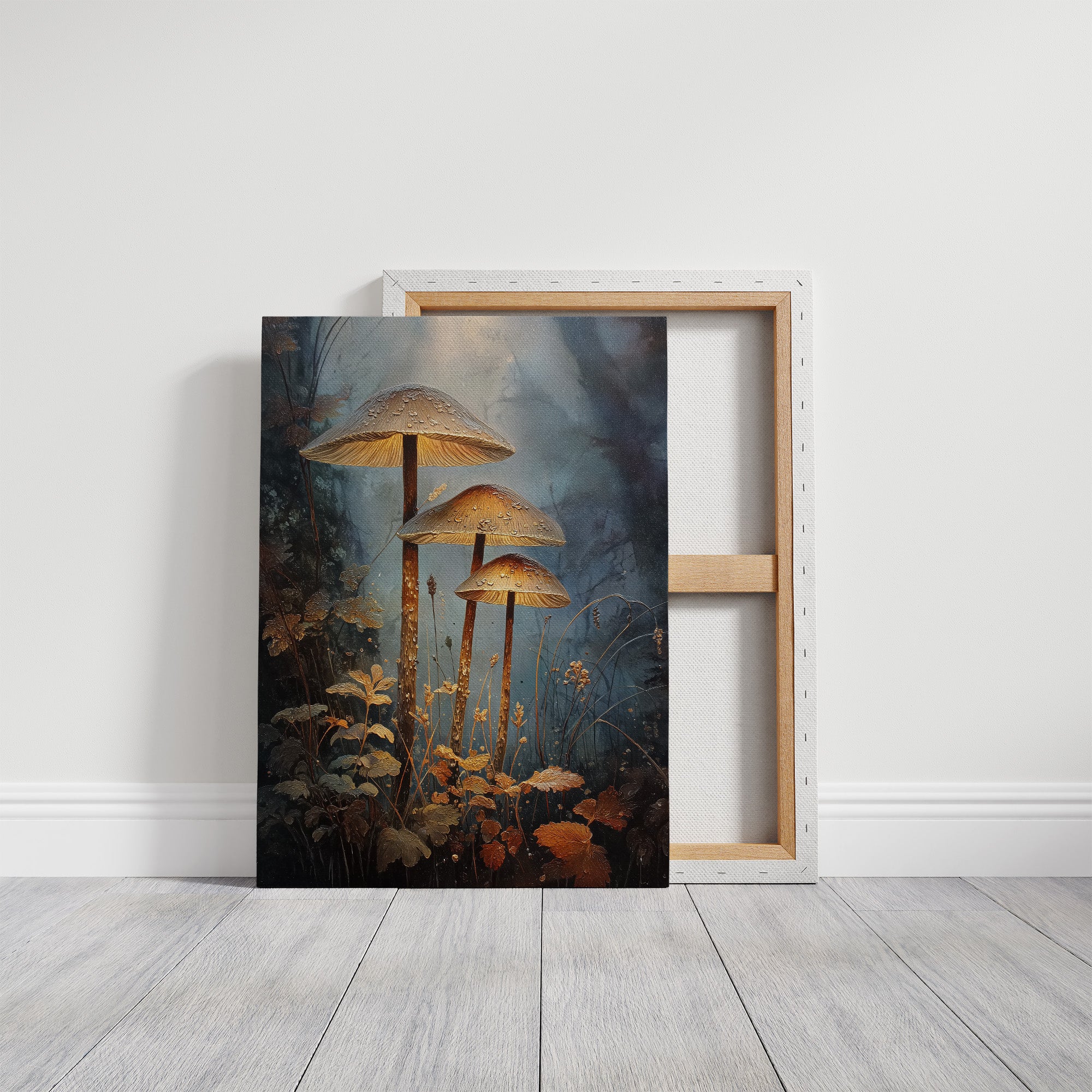Golden Sentinels Of Misty Woods