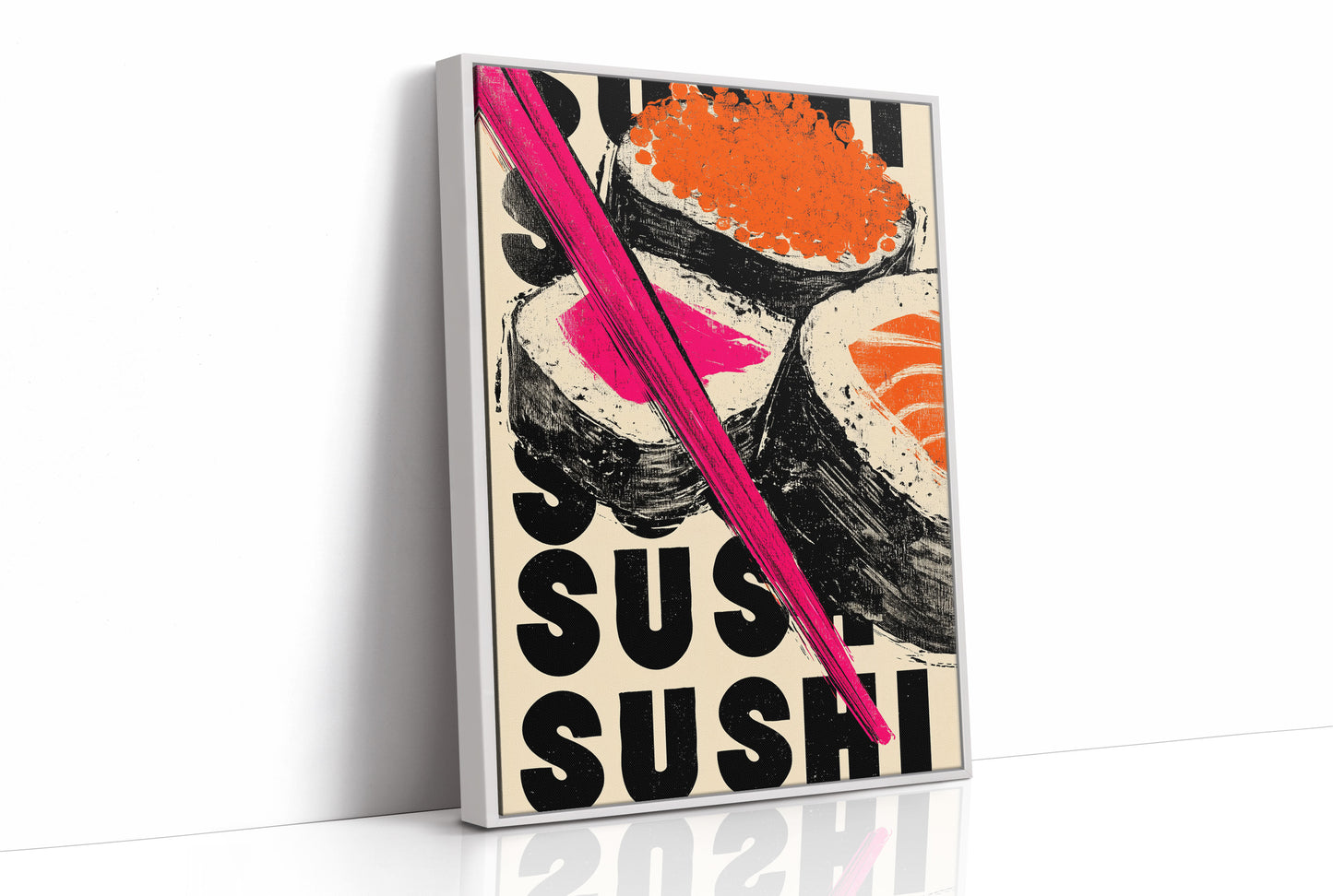 Bold Flavors Dance In Pink Light