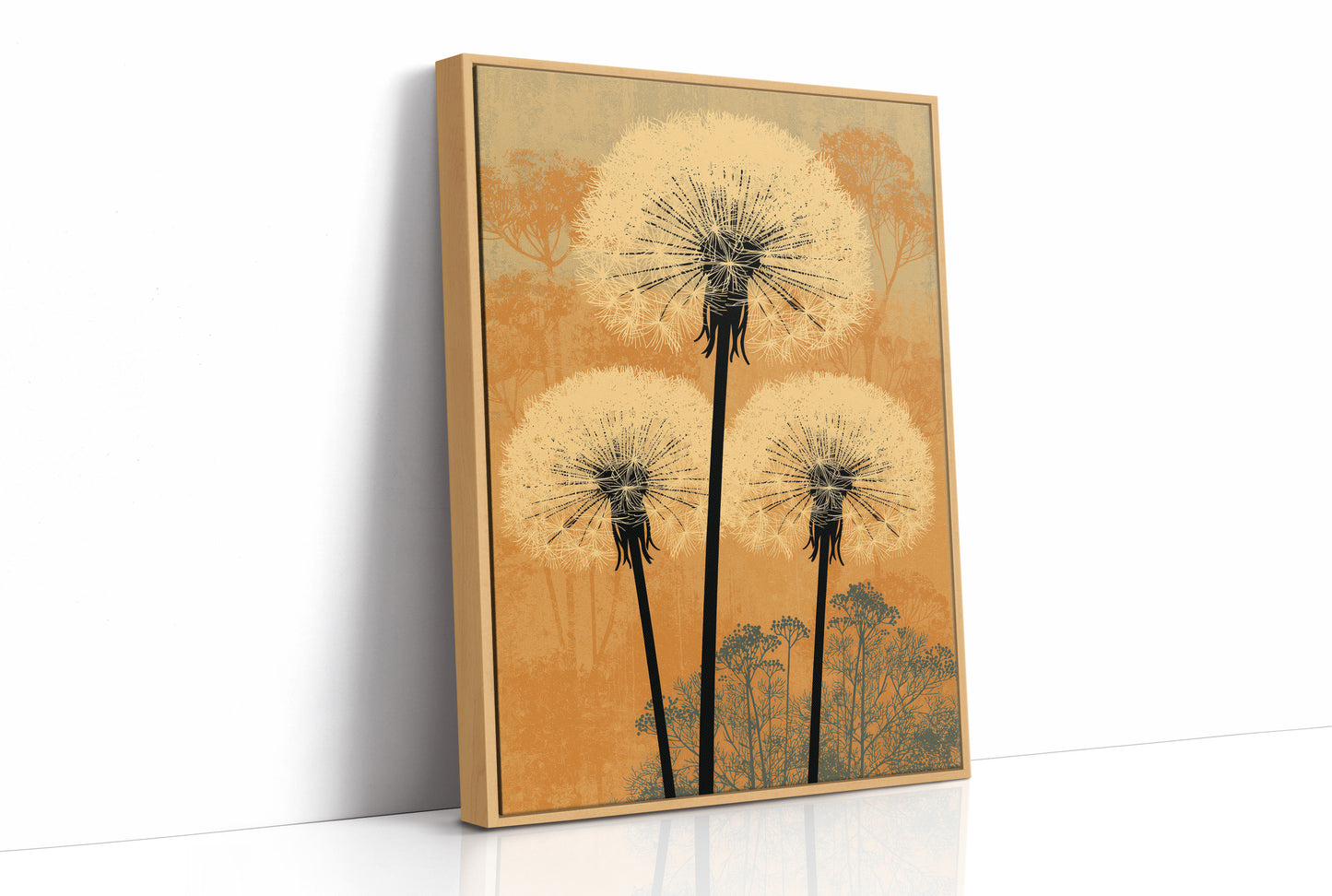 Dandelions at Golden Hour