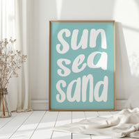Beach Words Paint Summer Stories