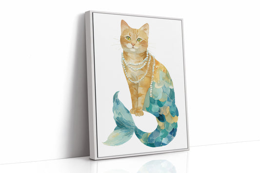 Emerald Tides and Feline Grace