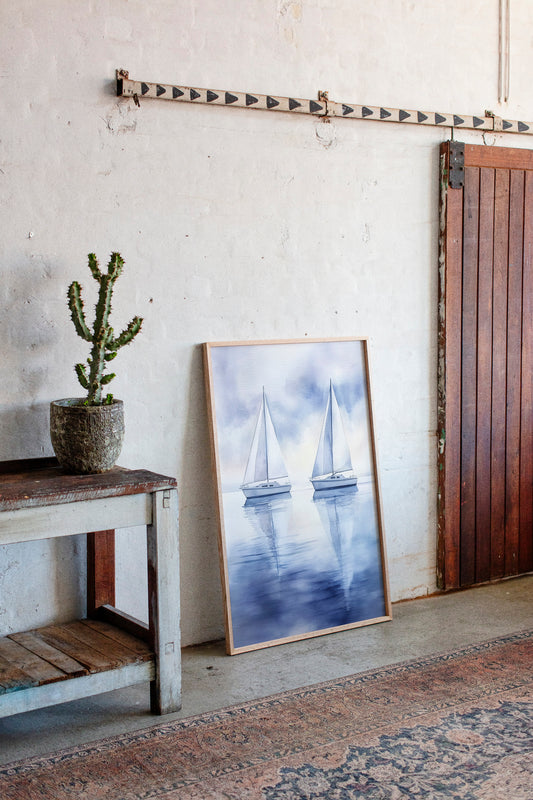 Two Vessels in Quiet Harmony