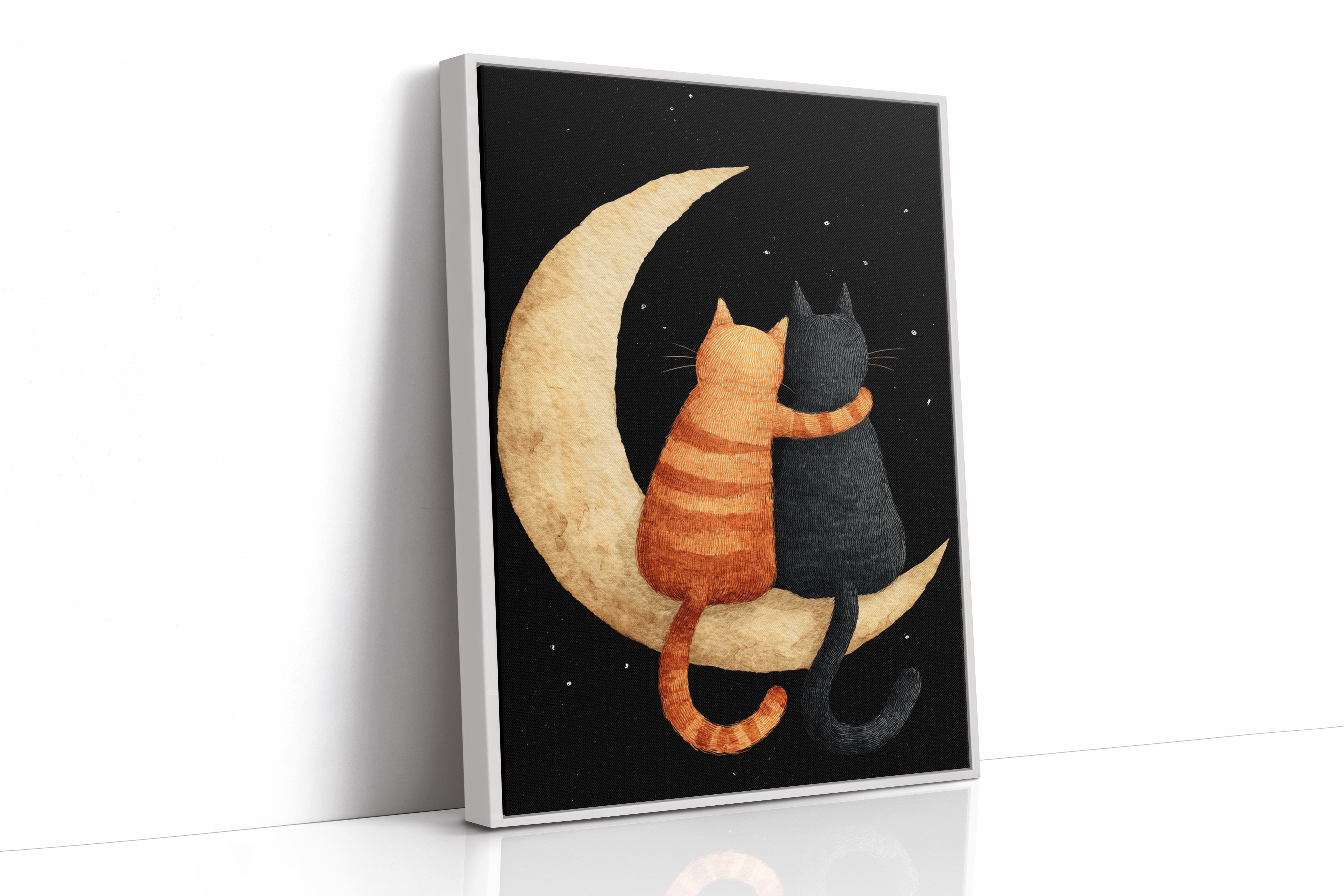 Beneath Moonlight's Gentle Embrace