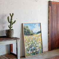 Fields Awash With Floral Laughter
