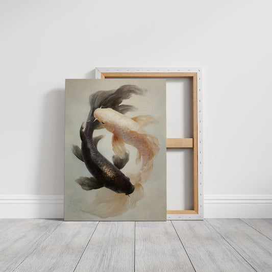 Koi Circle In Quiet Harmony