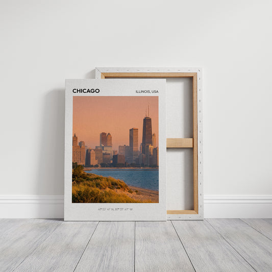 Chicago at Golden Hour