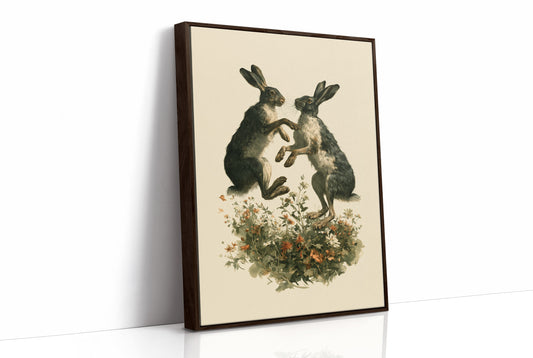 Hares in Bloom