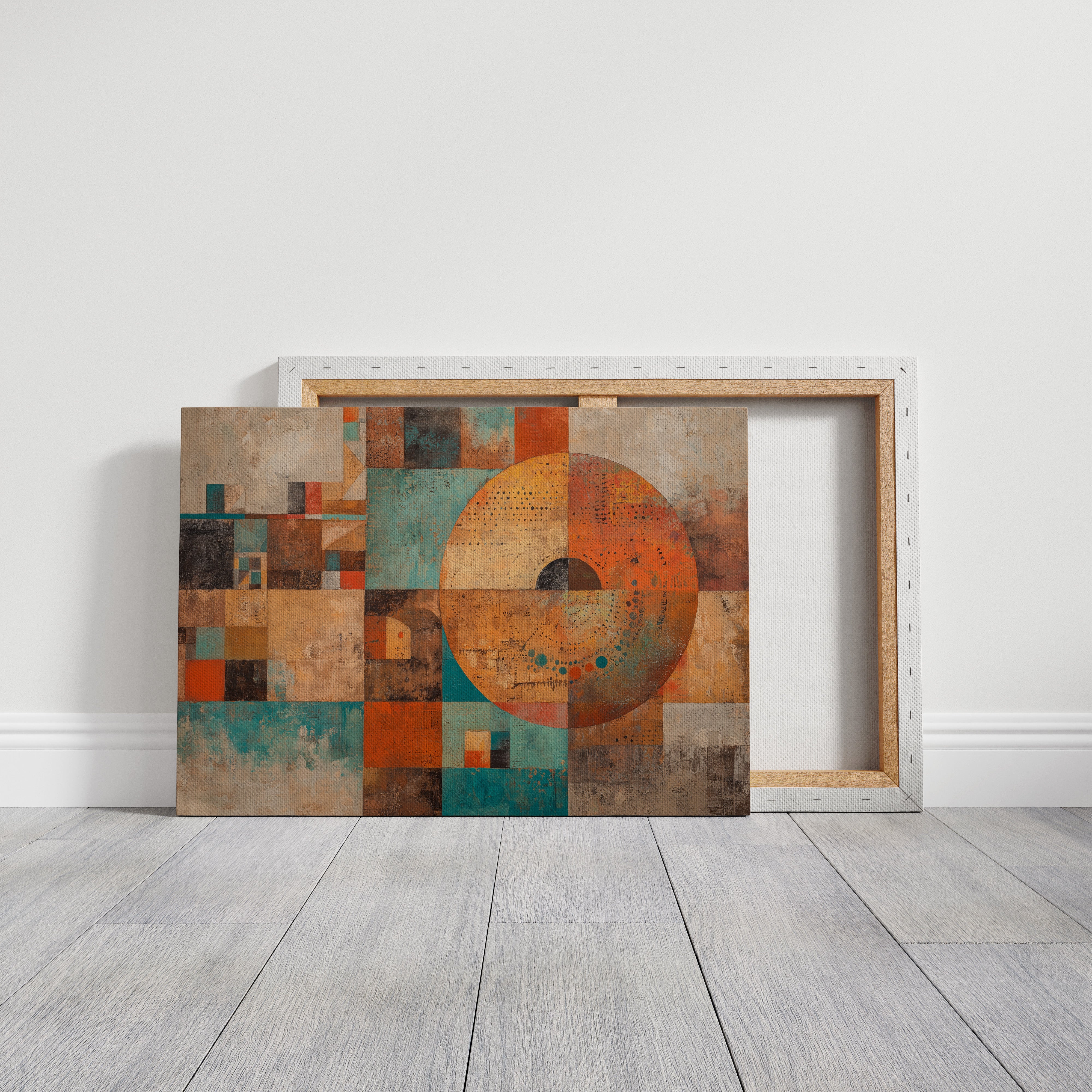 Copper Sun Dances Through Turquoise