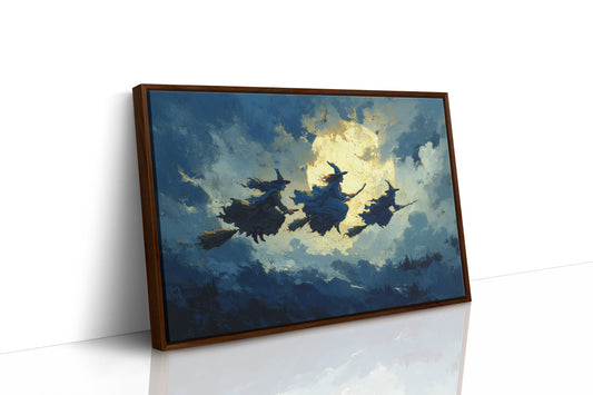 Flight Beneath the Harvest Moon