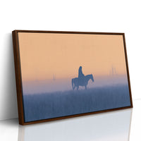 The Rider at Dawn's Edge