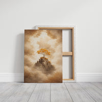 Solitary Sentinel Above Celestial Mists
