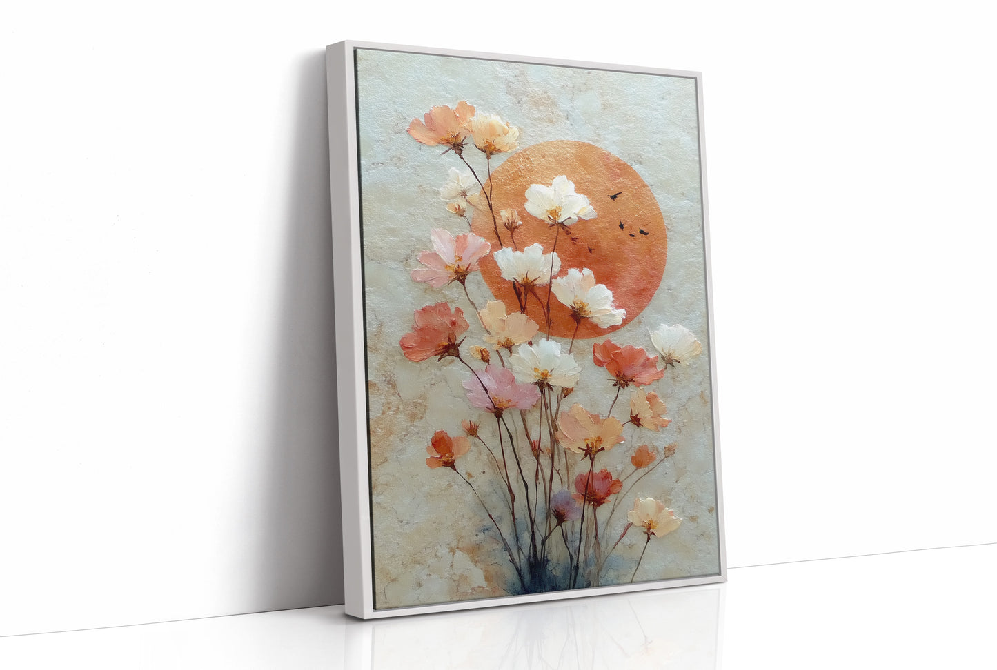 Wild Poppies Dance At Sunset