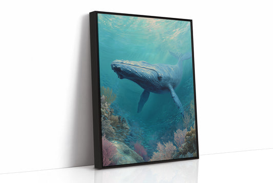 Gentle Giant Drifts Through Aqua