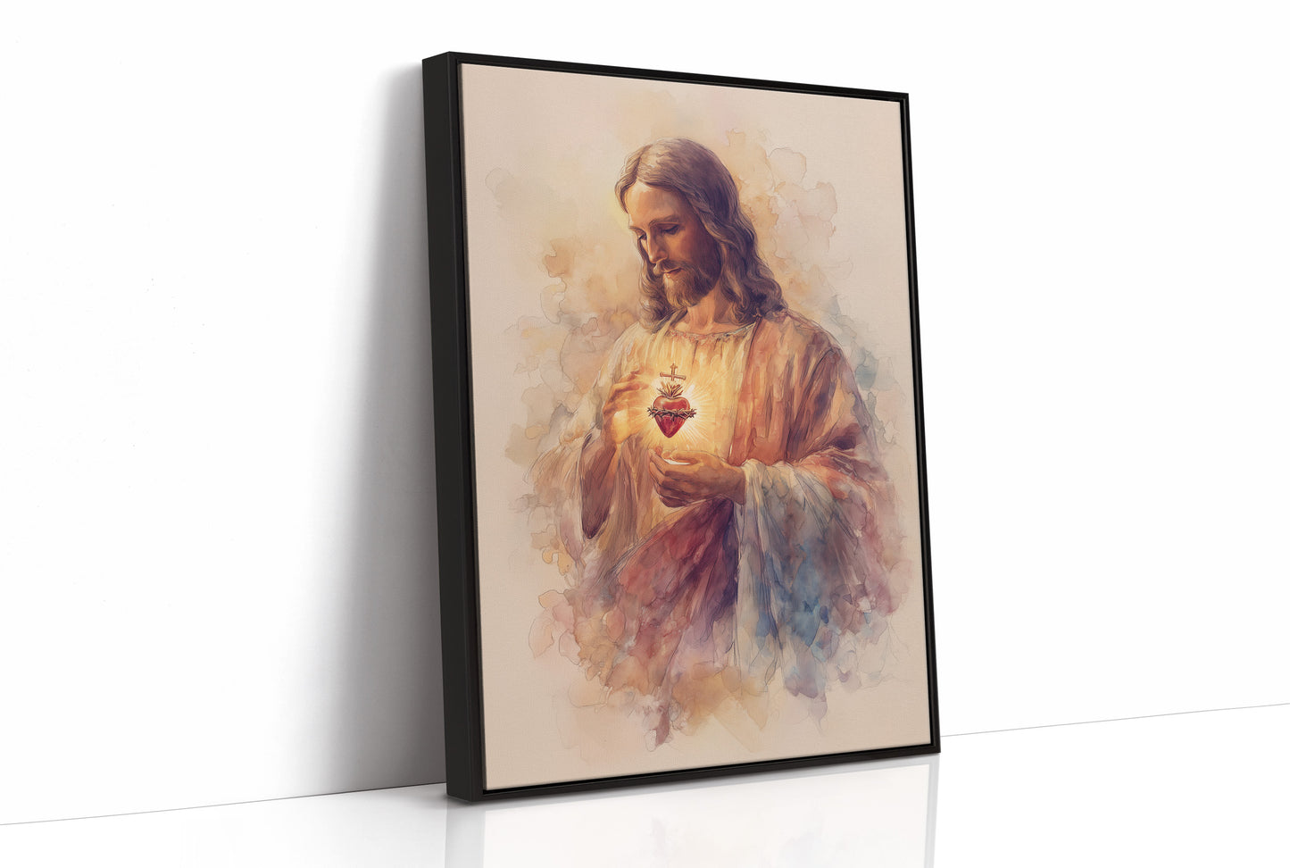 Sacred Heart In Gentle Light