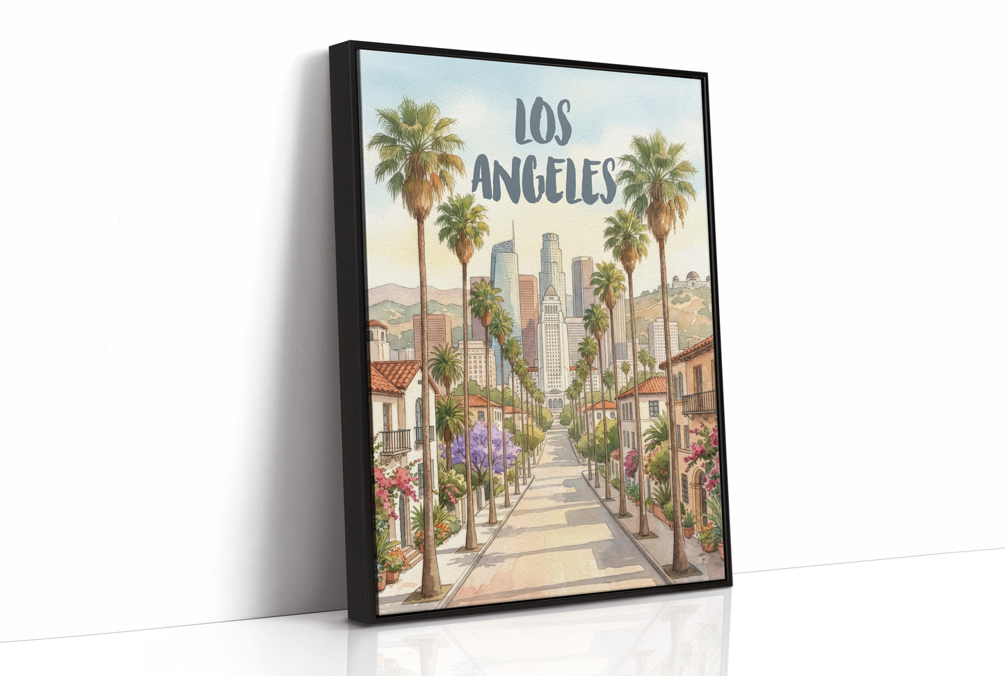 LA in Watercolor