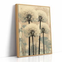 Dandelion Field in Soft Focus