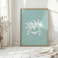 Island Rest Between Gentle Palms
