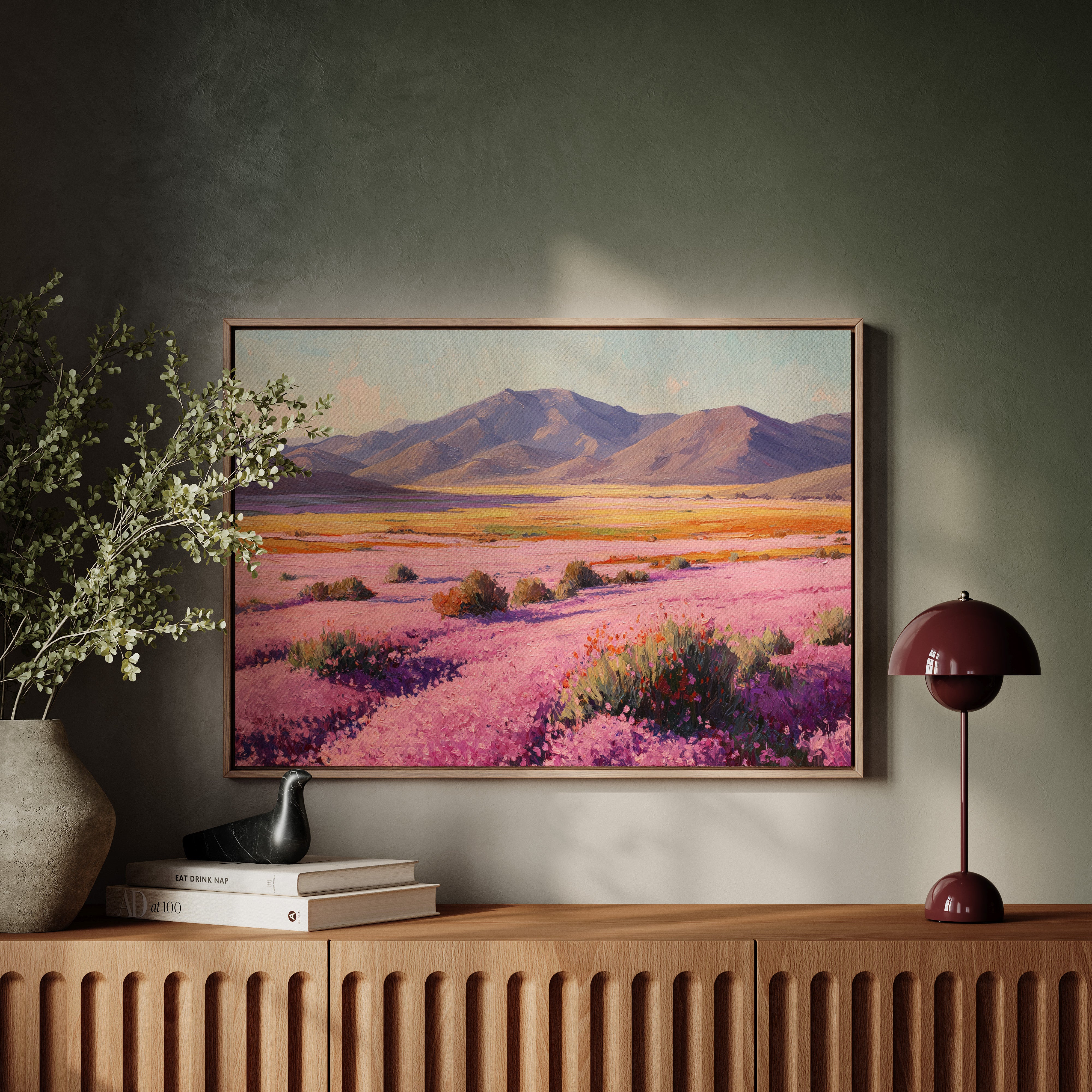 Desert Blooms Paint Mountain Dreams