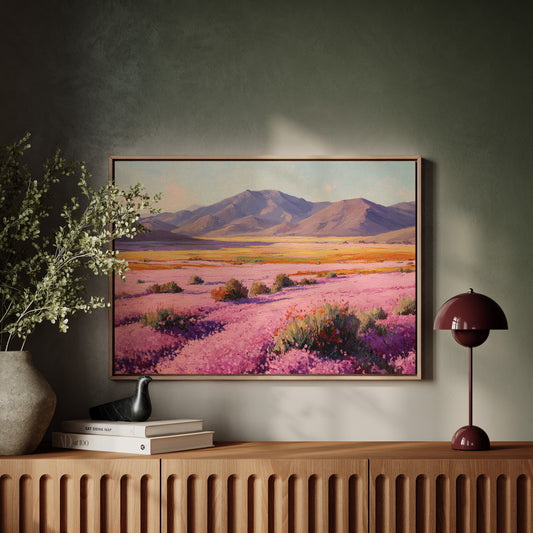 Desert Blooms Paint Mountain Dreams