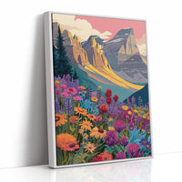 When Mountains Kiss the Meadow