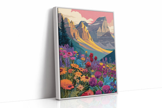 When Mountains Kiss the Meadow