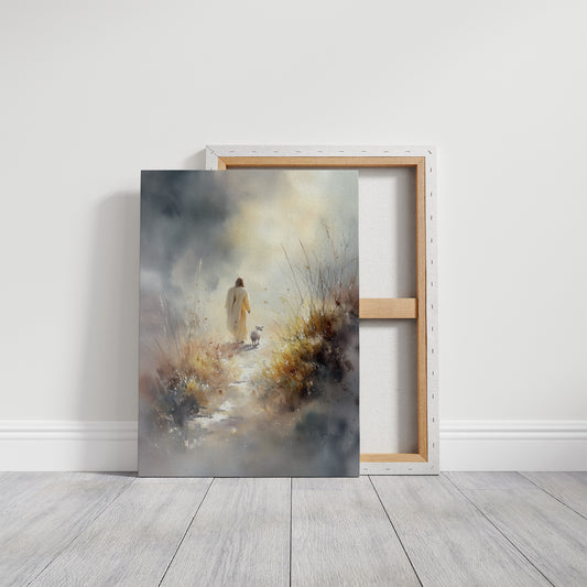 Faithful Steps Through Morning Mist