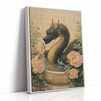 Dragon Tales Among Peony Clouds