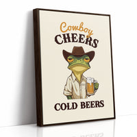 Cowboy Cheers Cold Beers