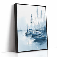 Harbor Mist On Quiet Waters