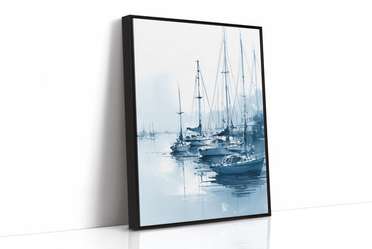 Harbor Mist On Quiet Waters